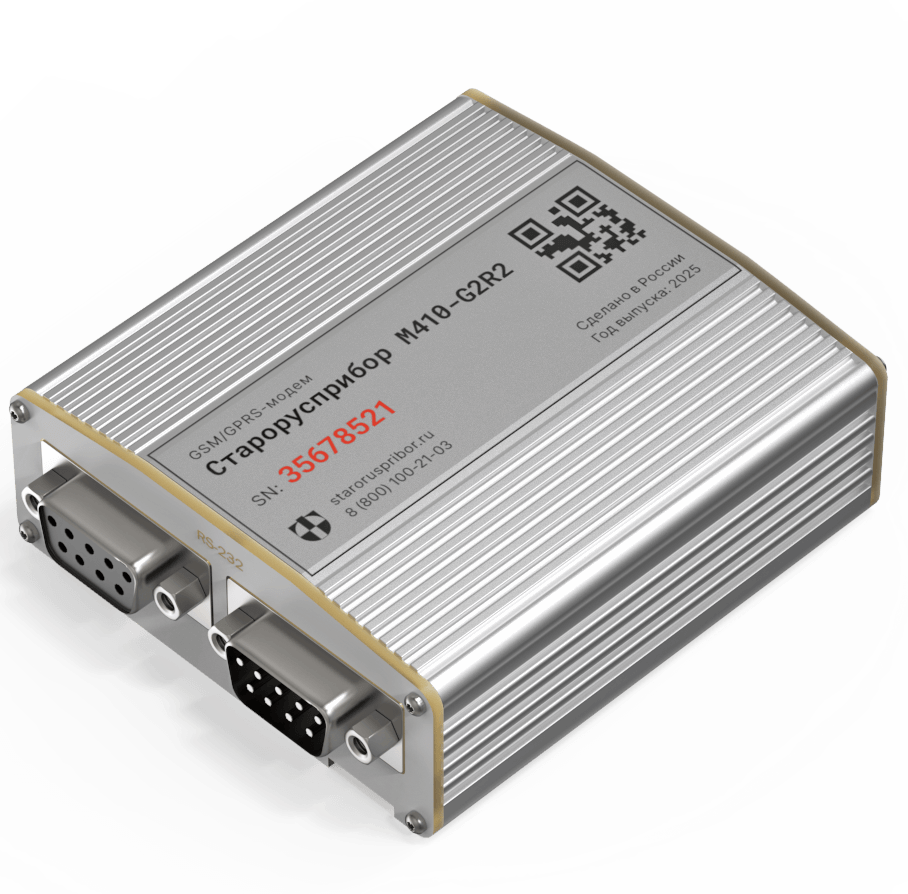 Фото GSM/GPRS-модем Старорусприбор M410-G2R2