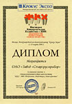 . Диплом за активное участие в выставке «ЖКХ — 2008: Технологии, Инвестиции, Новое качество»  фото